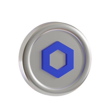 Chainlink-Münze  3D Icon