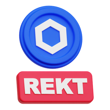 Kettenglied rechteck  3D Icon