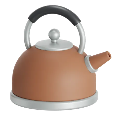 Kettle To Boil Water 3D Icon