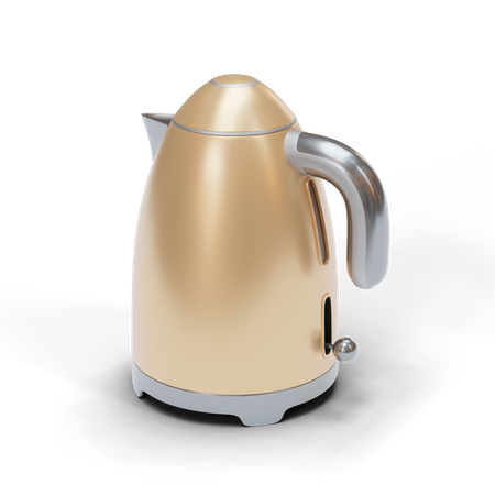 Kettle  3D Illustration