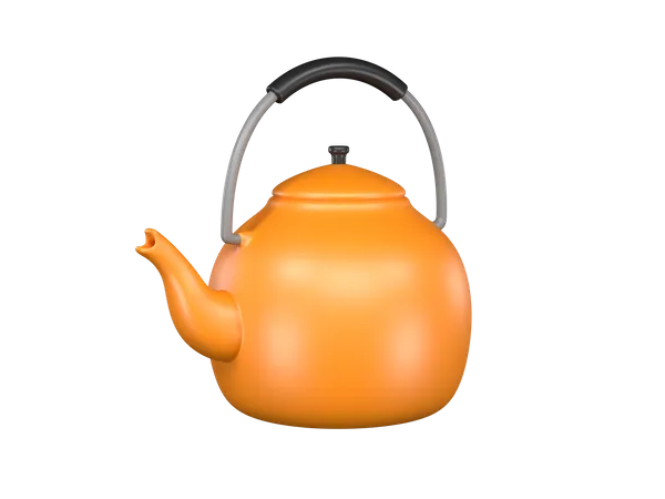 Kettle  3D Illustration