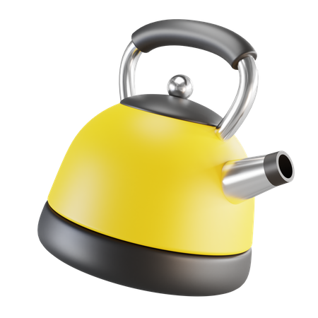 Kettle  3D Illustration