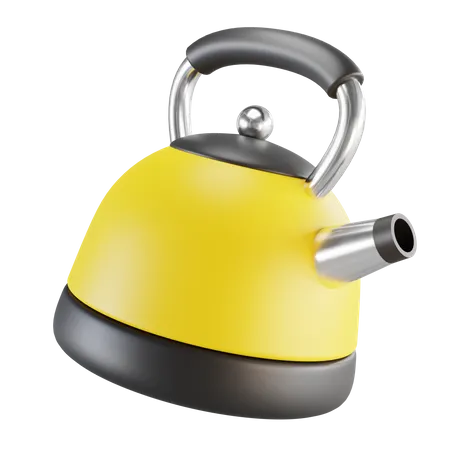 Kettle  3D Illustration