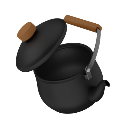 Kettle  3D Illustration