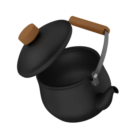 Kettle  3D Illustration