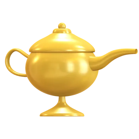 Kettle  3D Illustration