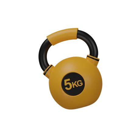 Kettle Bell  3D Icon