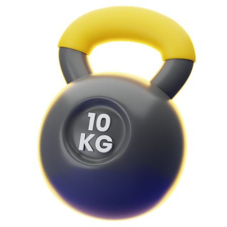 Kettle Bell  3D Icon