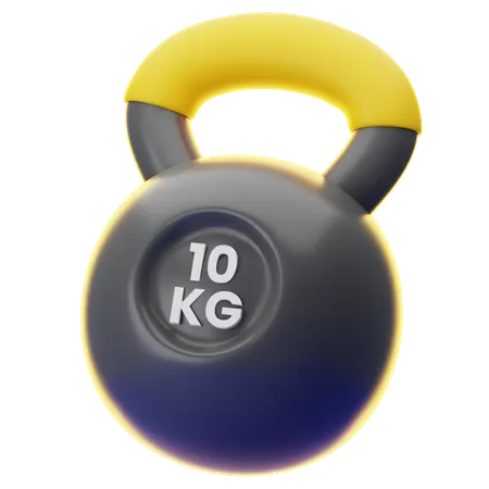 Kettle Bell  3D Icon