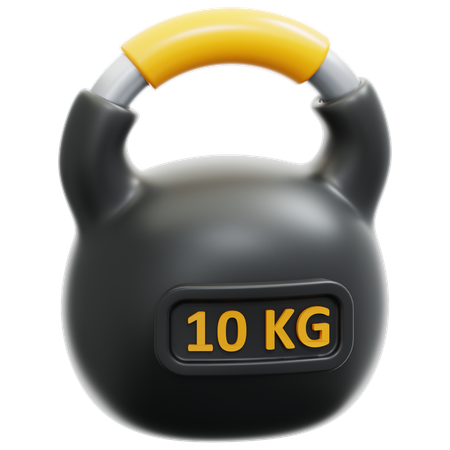 Kettle Bell  3D Icon