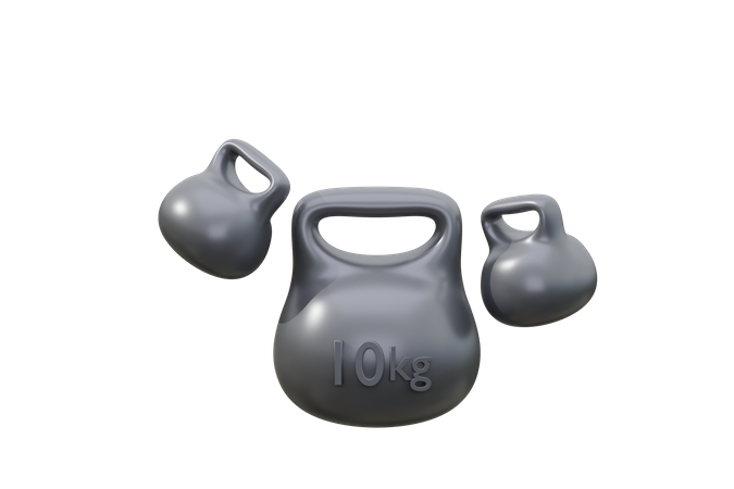 Kettle Bell  3D Icon