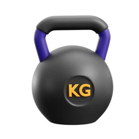 Kettle Bell  3D Icon