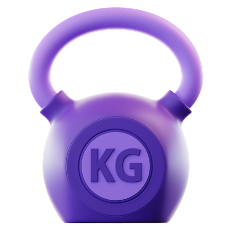 Kettle Bell  3D Icon