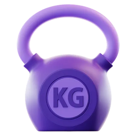 Kettle Bell  3D Icon