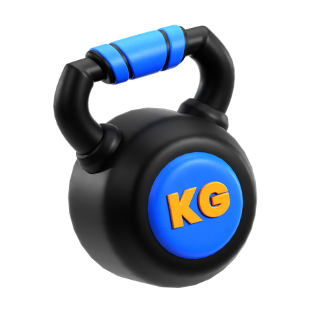 Kettle Bell  3D Icon