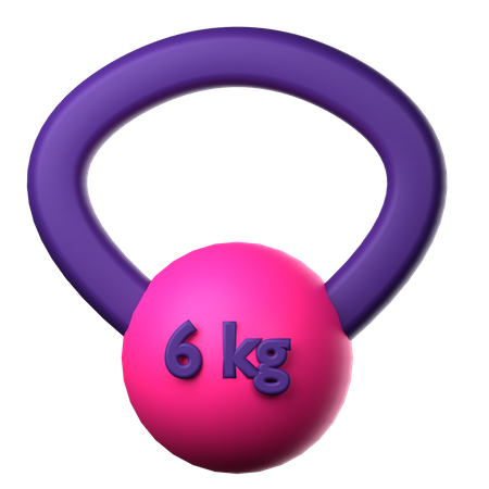 Kettle Bell  3D Icon