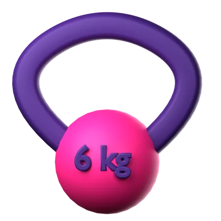 Kettle Bell  3D Icon