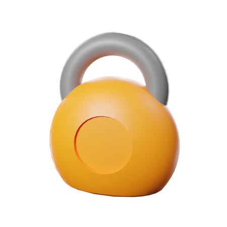 Kettle Bell  3D Icon