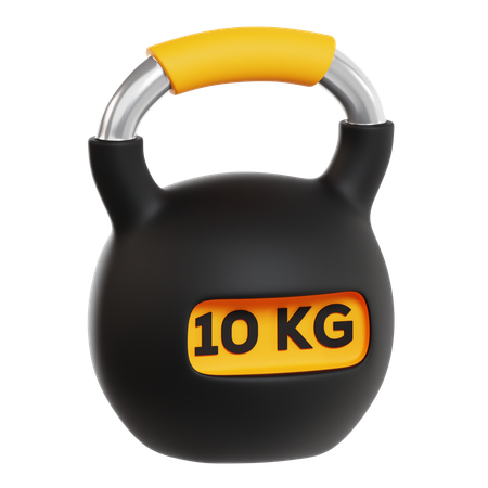 Kettle Bell  3D Icon