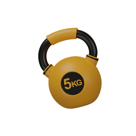 Kettle Bell  3D Icon