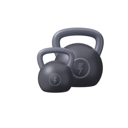 Kettle Bell  3D Icon