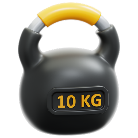 Kettle Bell  3D Icon