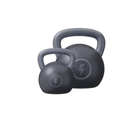 Kettle Bell  3D Icon