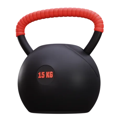 Kettle Bell 3 D Icon 3D Icon