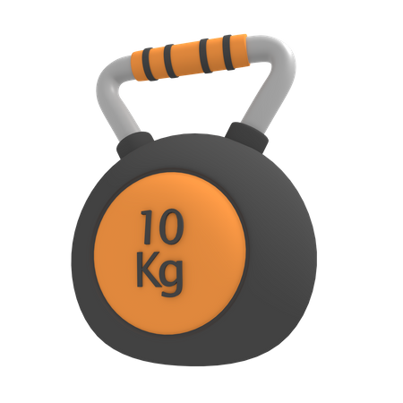 Kettle bell  3D Icon