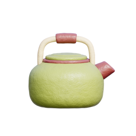 Kettle Pot  3D Icon