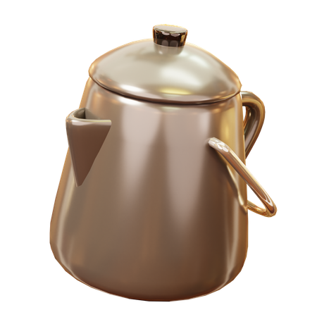 Kettle Pot  3D Icon