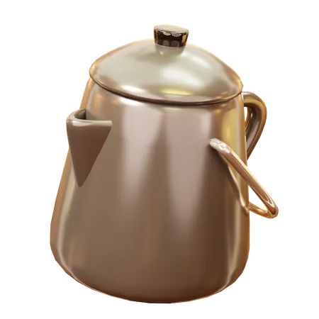 Kettle Pot  3D Icon