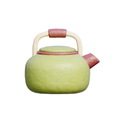 Kettle Pot  3D Icon