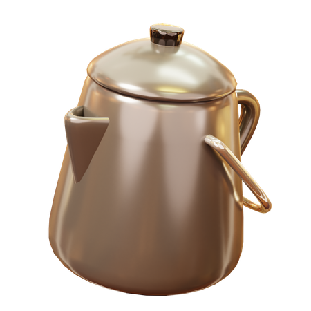 Kettle Pot  3D Icon