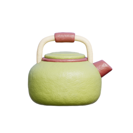 Kettle Pot  3D Icon