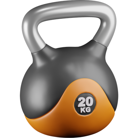 Kettleball  3D Icon