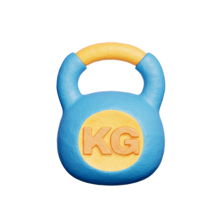 Kettlebell  3D Icon