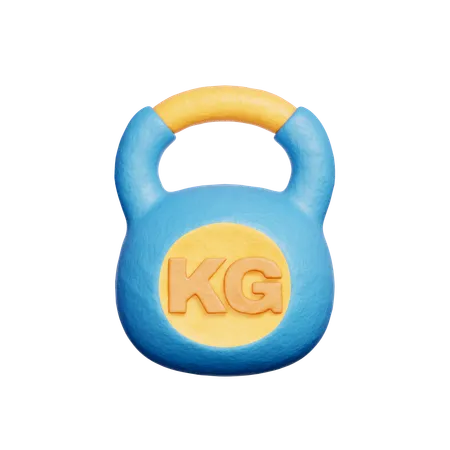 Kettlebell  3D Icon