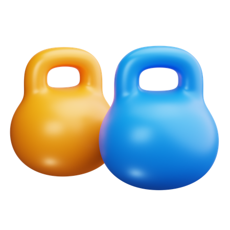 Kettlebell  3D Icon