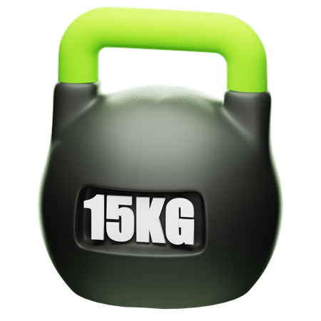 Kettlebell  3D Icon