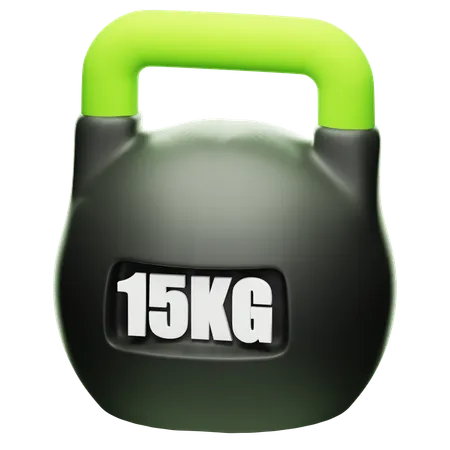 Kettlebell  3D Icon