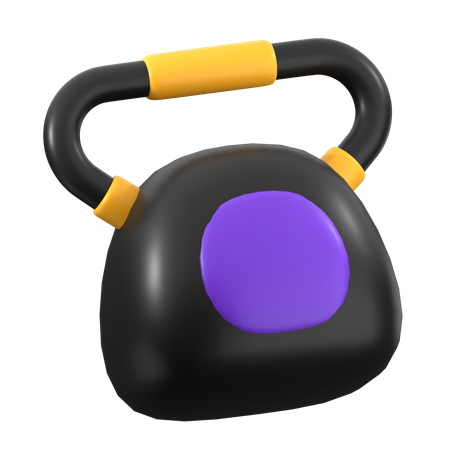 Kettlebell  3D Icon