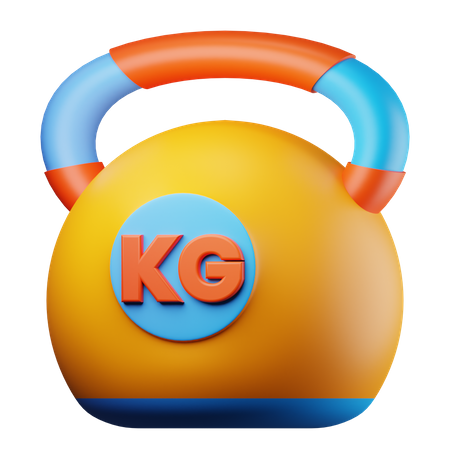 Kettlebell  3D Icon