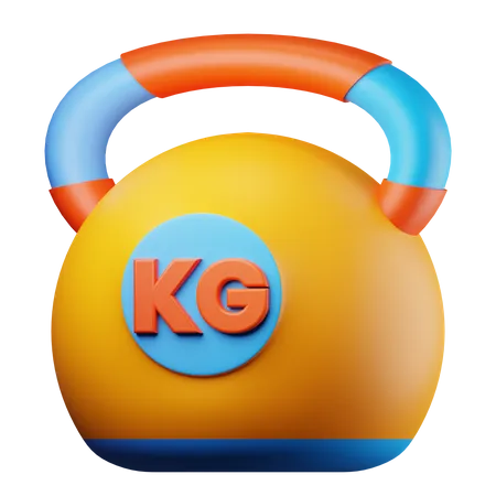 Kettlebell  3D Icon