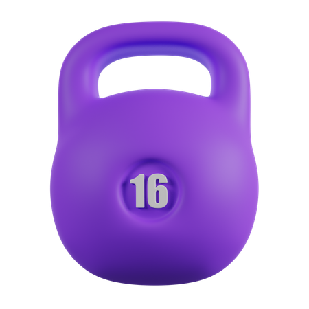 Kettlebell  3D Icon