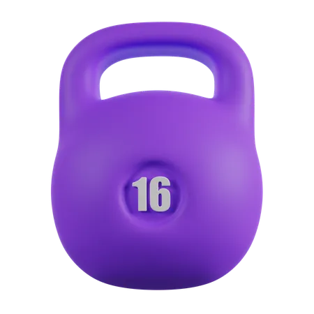 Kettlebell  3D Icon