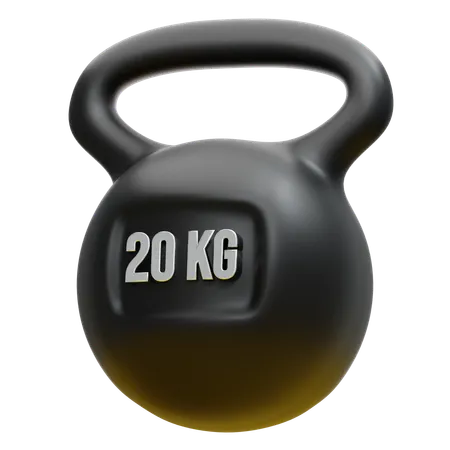 KETTLEBELL  3D Icon