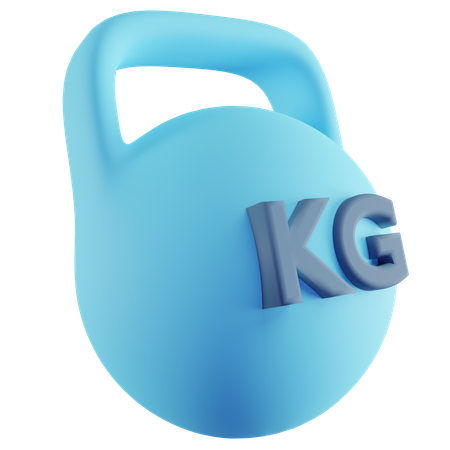 Kettlebell  3D Icon