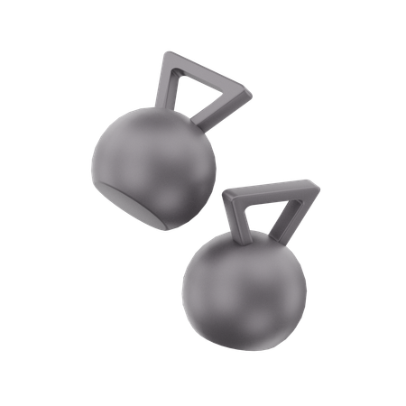 Kettlebell  3D Icon