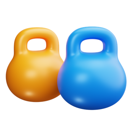 Kettlebell  3D Icon